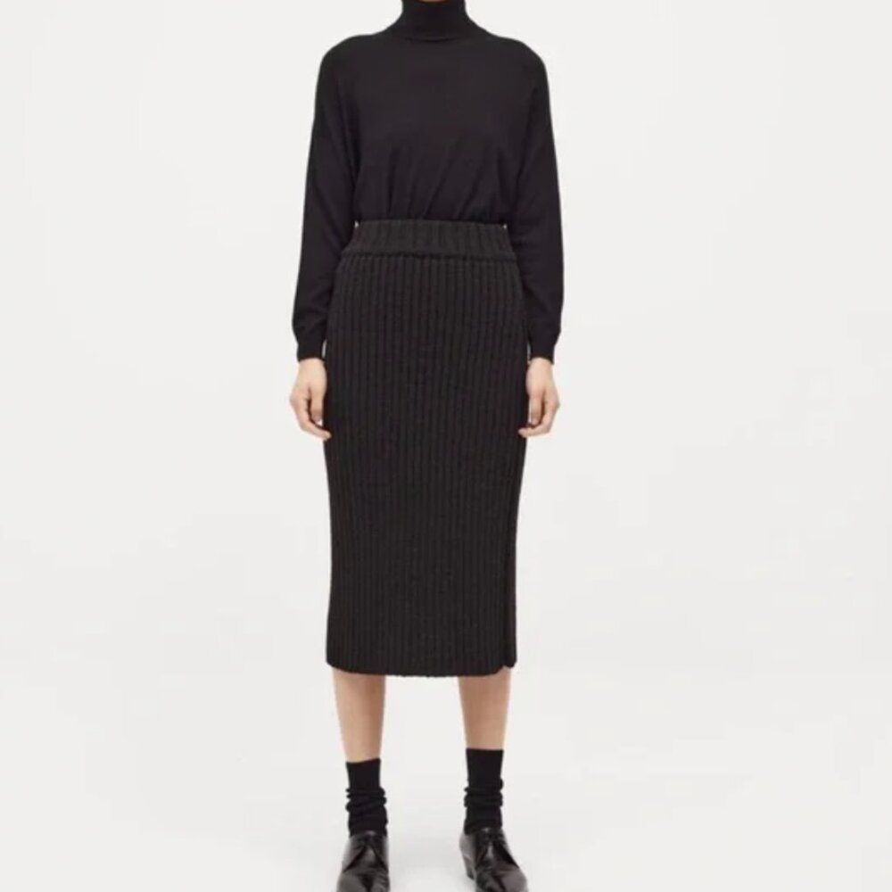 babaà  Skirt No. 45 Black Eco Spanish Wool